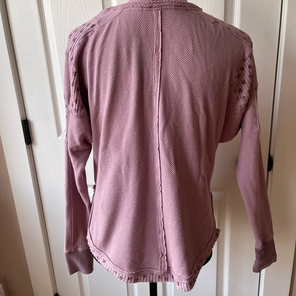 Free People Heart To Heart Henley in Daytime Fireworks - Picture 4 of 6